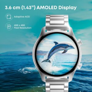 Fastrack Astor FR2 Pro Smart Watch AMOLED BT Calling