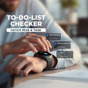 Fastrack VOX Pro Smartwatch BT Calling IP68 Health