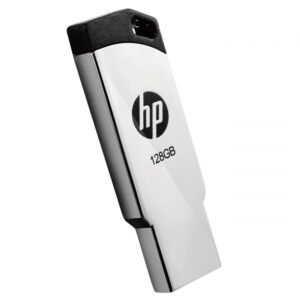 HP v236w Pen Drive 128GB USB 2.0 Metal Silver