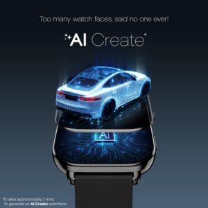 Noise Pulse 4 Max Smartwatch 1.96 AMOLED AI Watch Faces