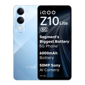iQOO Z10 Lite 5G 8GB RAM 256GB 6000mAh Battery