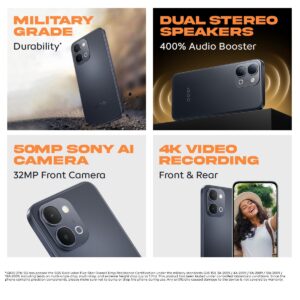 iQOO Z11x 5G 6GB RAM 128GB 7200mAh Battery Mobile