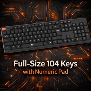 Ant Master 05 Keyboard Wired USB Full Size 104 Keys