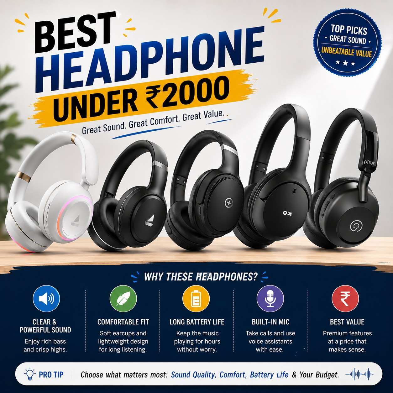 You are currently viewing Best Headphones Under 2000