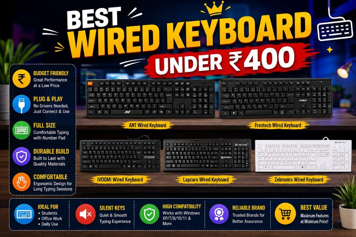 Read more about the article Best Wired Keyboard Under 400