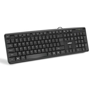 FRONTECH Wired Keyboard USB Plug and Play FT-1672