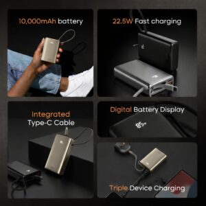Noise Power Bank 10000mAh 22.5W Fast Charging