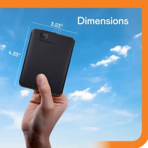 WD Elements 2TB HDD USB 3.0 External Hard Drive