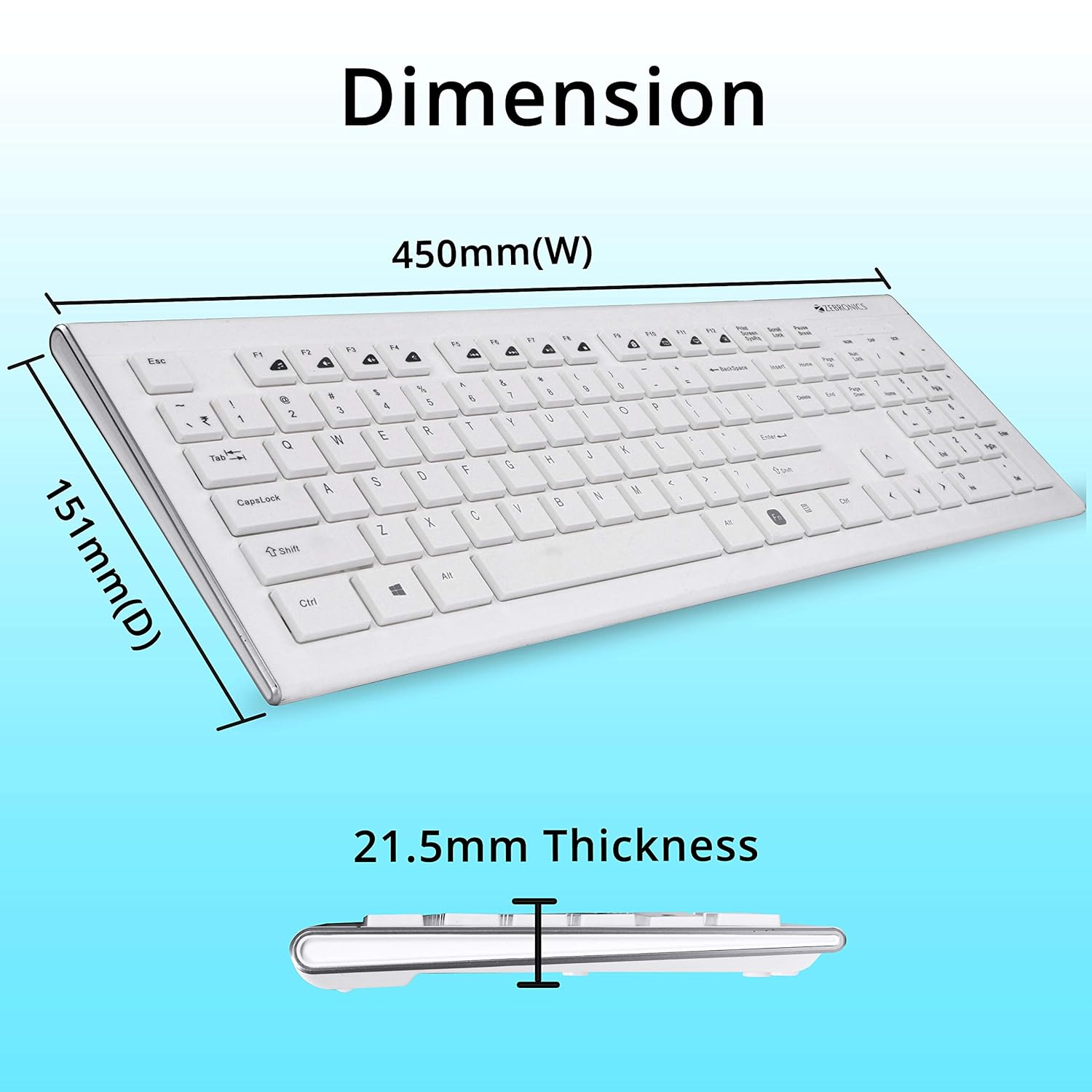 Zebronics DLK01 Keyboard