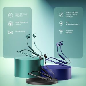 boAt Rockerz 255 Pro Plus Neckband 60H Battery IPX7