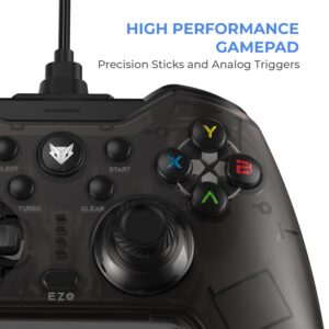 EvoFox Elite X Controller – Wired Gaming Controller for PC