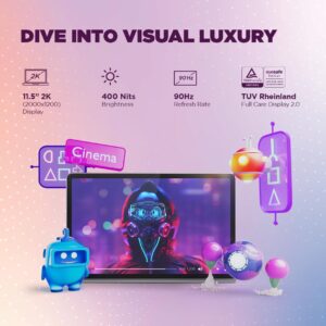 Lenovo Tab Plus 11.5-Inch 2K Tablet with JBL Speakers